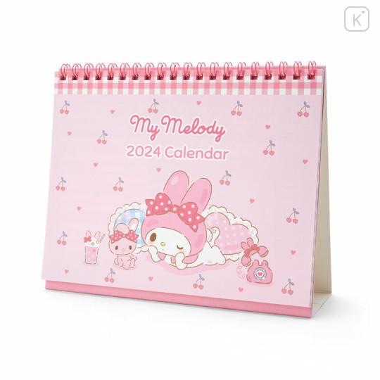 Japan Sanrio Original Ring Calendar - My Melody 2024 - 1