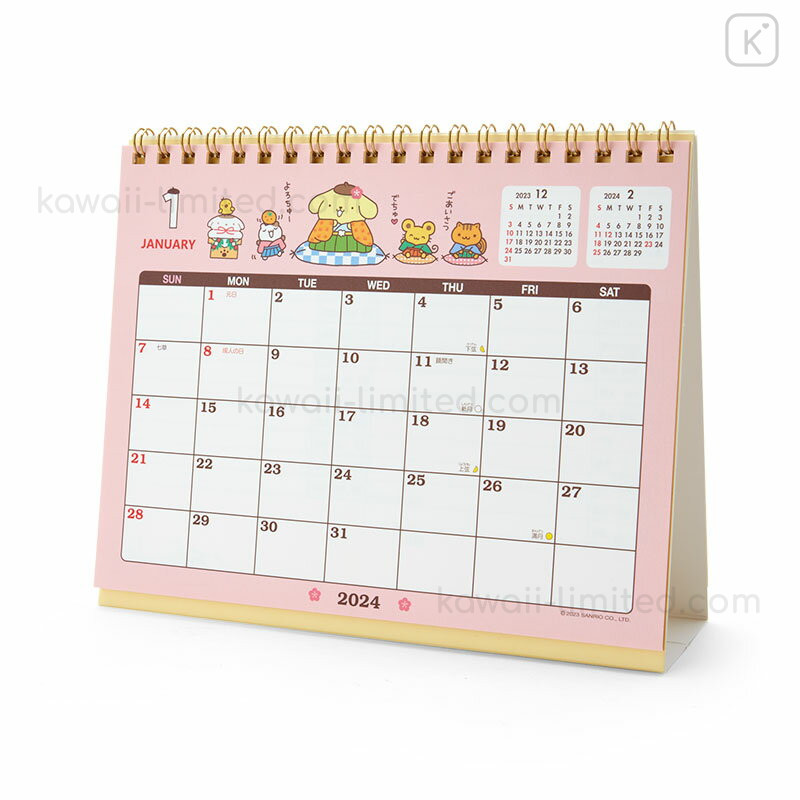 CALENDRIER 2024 SANRIO - MINYU MINYU – Minyu Minyu