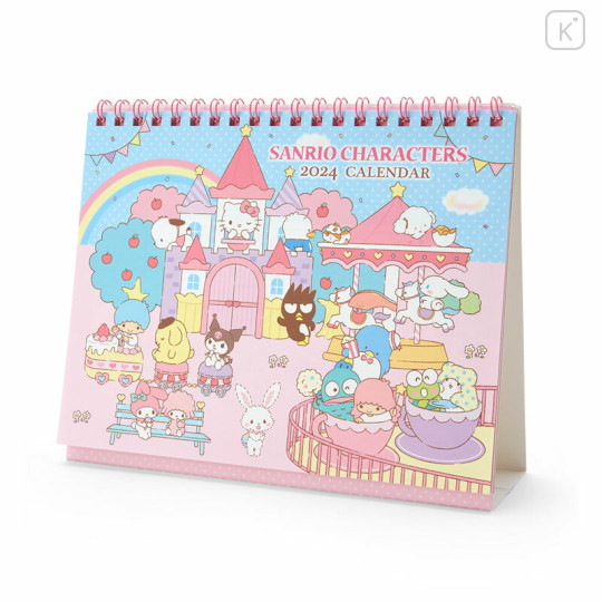 Japan Sanrio Original Ring Calendar - Sanrio Characters 2024 - 1