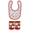 Japan Sanrio Bib & Socks Set - Hello Kitty / Friends - 2