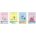 Japan Peanuts Ring Calendar - Snoopy 2024 / Friends Yellow - 3