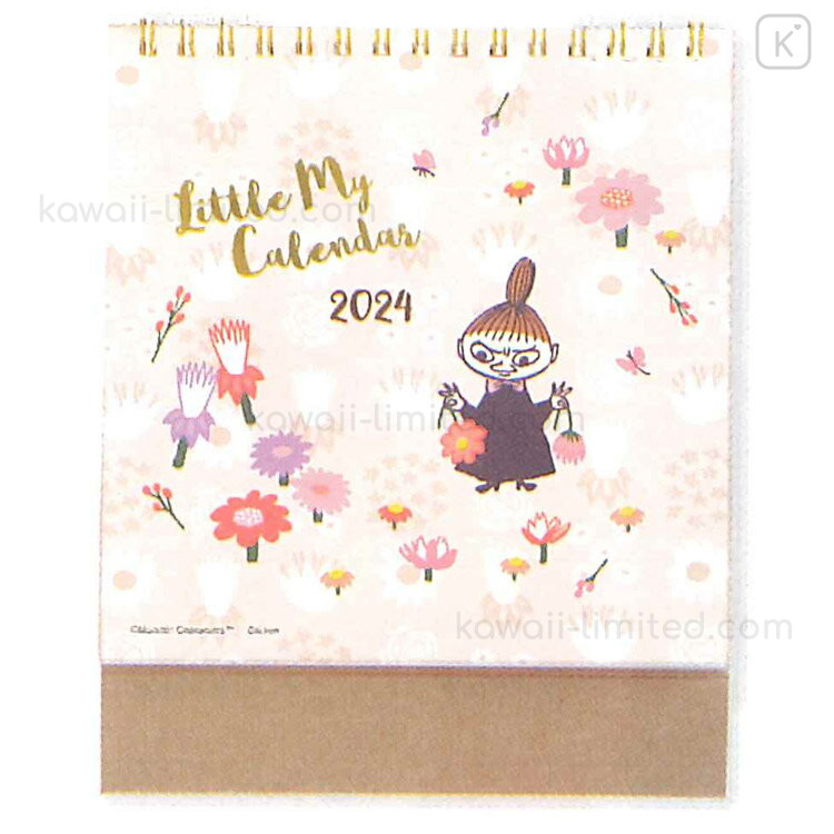 Japan Moomin Ring Calendar - 2024 / Little My | Kawaii Limited