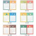 Japan Moomin Ring Calendar - 2024 : Small - 2