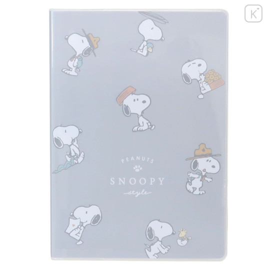 Japan Peanuts B6 Schedule Book - 2024 : Snoopy Grey - 1