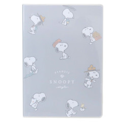 Japan Peanuts B6 Schedule Book - 2024 / Snoopy Grey