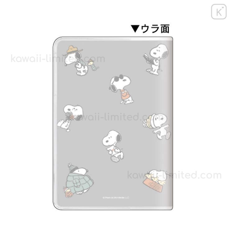 Japan Peanuts B6 Schedule Book - 2024 / Snoopy Grey | Kawaii Limited