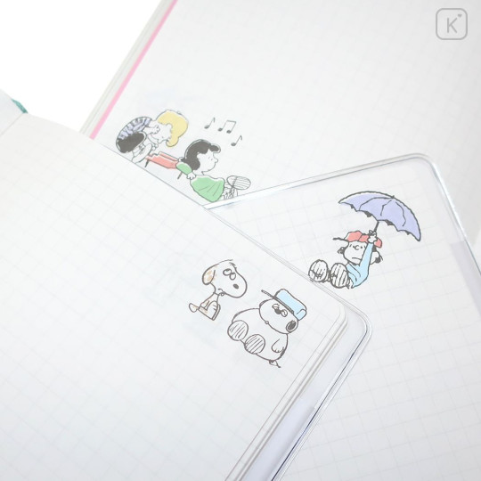 Japan Peanuts B6 Schedule Book - 2024 : Snoopy Green - 6