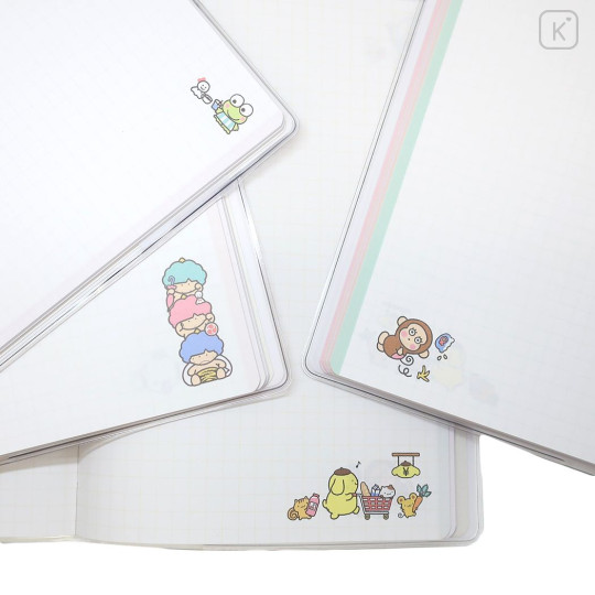 Japan Sanrio B6 Schedule Book - 2024 : Character Sleeping Time - 6