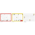 Japan Peanuts A6 Monthly Schedule Book - 2024 : Snoopy Woodstock Love - 2