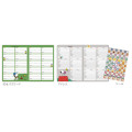 Japan Peanuts A6 Monthly Schedule Book - 2024 : Snoopy Woodstock Love - 3