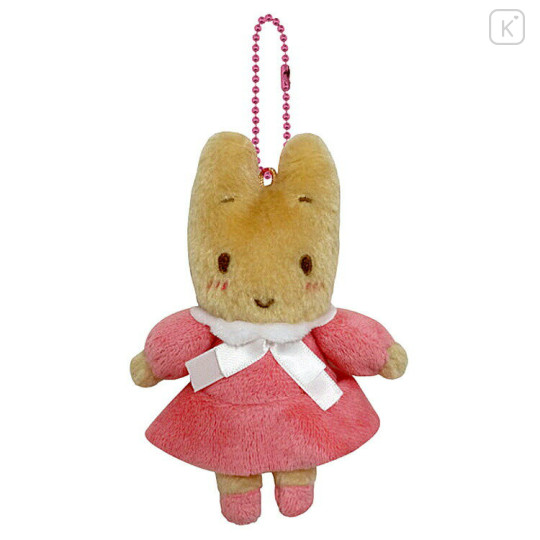 Japan Sanrio Mascot Holder - Marron Cream / Pink - 1