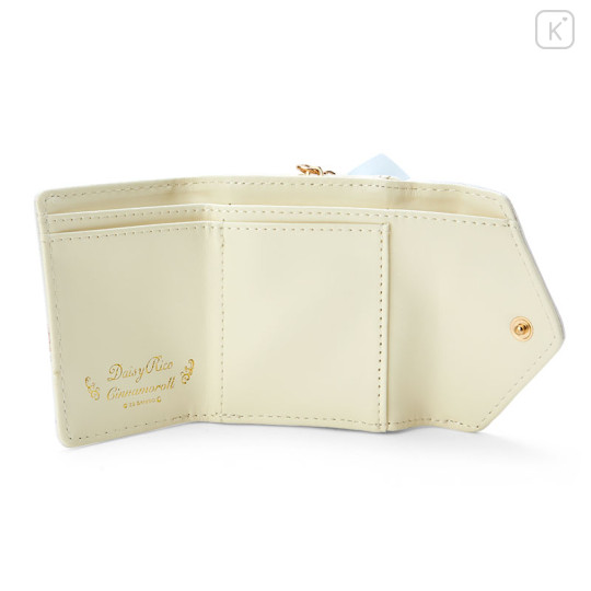 Japan Sanrio Daisy Rico Gamaguchi Wallet - Cinnamoroll : White - 3