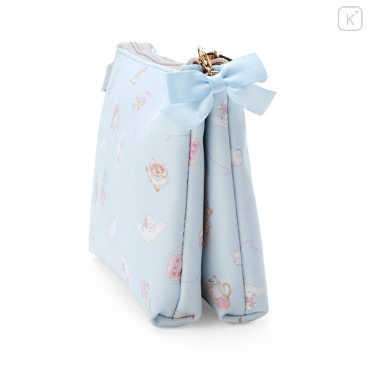 Japan Sanrio Daisy Rico Double Pouch - Cinnamoroll : Blue - 2