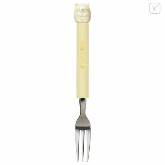 Japan San-X Mascot Fork - Sumikko Gurashi Neko - 1