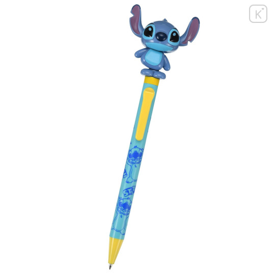 Japan Disney Store Flick and Action Mascot Ballpoint Pen - Stitch - 1