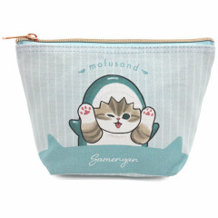 Japan Mofusand Pouch - Cat / Shark Hat