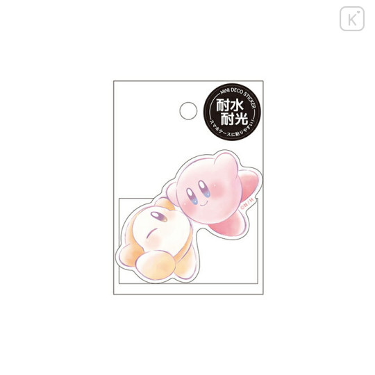 Japan Kirby Vinyl Sticker - Hi Waddle Dee - 1