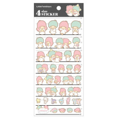 Japan Sanrio 4 Size Sticker - Little Twin Star