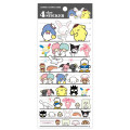 Japan Sanrio 4 Size Sticker - Characters / Rare B - 1