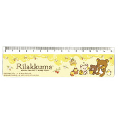 Japan San-X 15cm Ruler - Rilakkuma / Honey