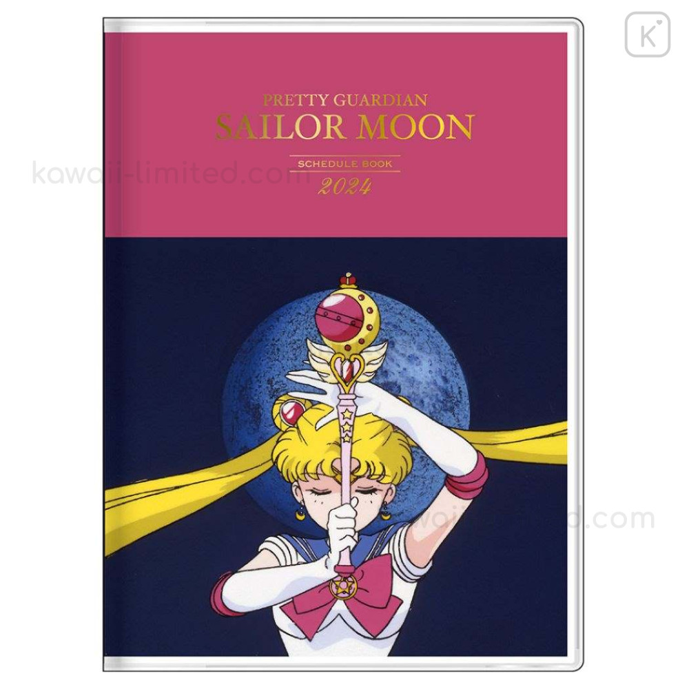 Japan Sailor Moon B6 Monthly Schedule Book 2024 / Power Make Up