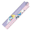 Japan Sanrio 17cm Folding Ruler - Pink & Purple - 1