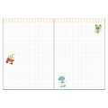 Japan Pokemon A6 Monthly Schedule Book - 2024 : White - 3