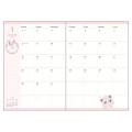 Japan Pokemon B6 Monthly Schedule Book - 2024 : Eevee Evolution - 2