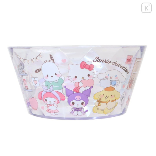 Japan Sanrio Clear Accessory Case Desk Organizer - Characters - 1