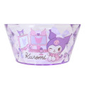 Japan Sanrio Clear Accessory Case Desk Organizer - Kuromi - 1