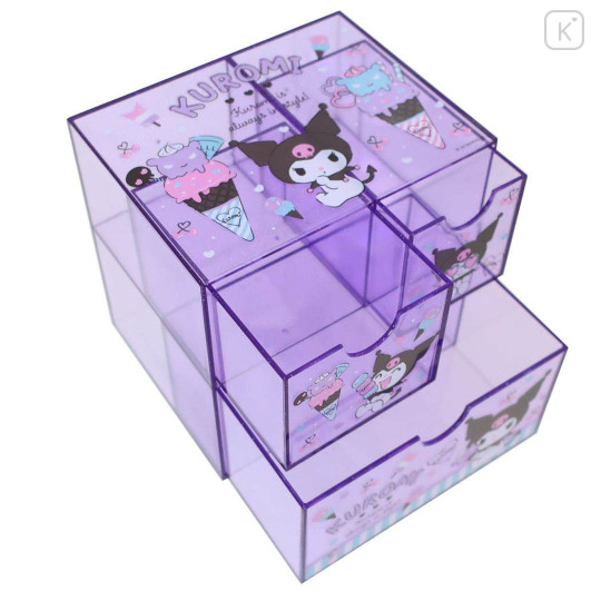 Japan Sanrio Chest Drawer - Kuromi : Ice Cream - 2