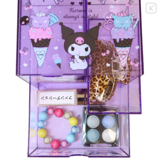 Japan Sanrio Chest Drawer - Kuromi : Ice Cream - 3