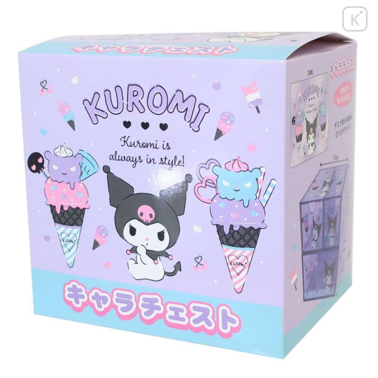 Japan Sanrio Chest Drawer - Kuromi : Ice Cream - 4