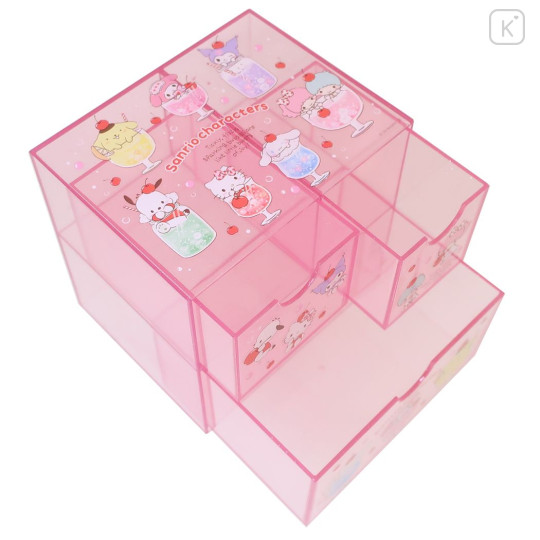 Japan Sanrio Chest Drawer - Characters / Soda - 2
