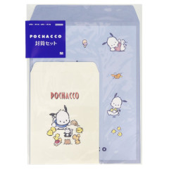 Japan Sanrio Decorative Envelope 10pcs - Pochacco / Retro