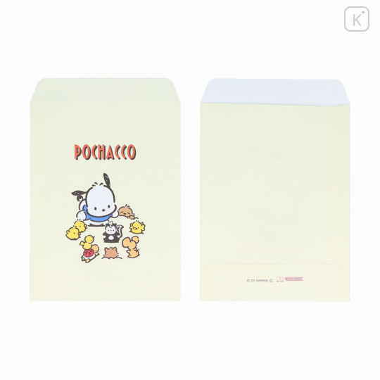 Japan Sanrio Decorative Envelope 10pcs - Pochacco / Retro - 3