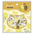 Japan Mofusand Sticker Set - Fruit Cat / Lemon - 1