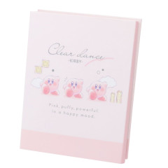 Japan Kirby Sticky Notes with Case - Clear Dance