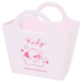 Japan Kirby Accessory Case Desk Organizer - Pink Basket - 1