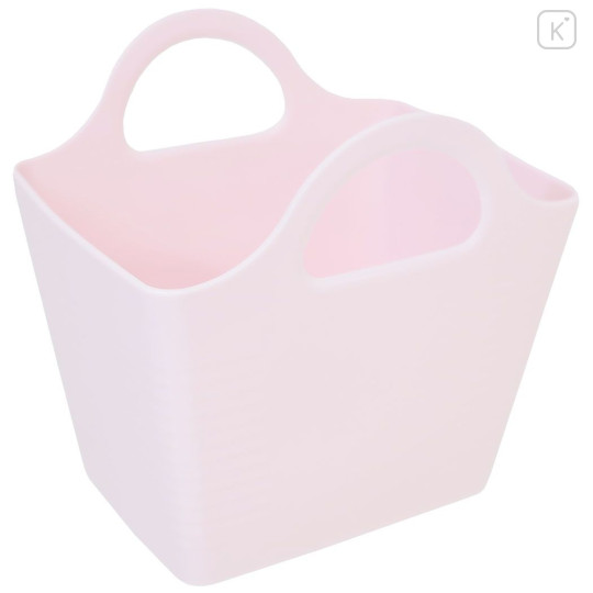 Japan Kirby Accessory Case Desk Organizer - Pink Basket - 2
