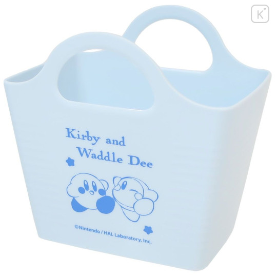 Japan Kirby Accessory Case Desk Organizer - Blue Basket - 1
