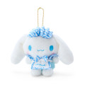 Japan Sanrio Mascot Holder - Cinnamoroll / Sky Blue Lolita - 1
