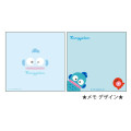 Japan Sanrio Mini Square Memo - Hangyodon / Face - 2