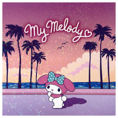 Japan Sanrio Square Memo - My Melody / City Pop