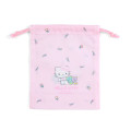 Japan Sanrio Original Gusseted Drawstring Bag (S) - Hello Kitty - 2