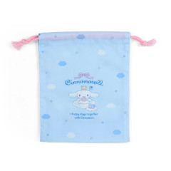 Japan Sanrio Original Gusseted Drawstring Bag (S) - Cinnamoroll
