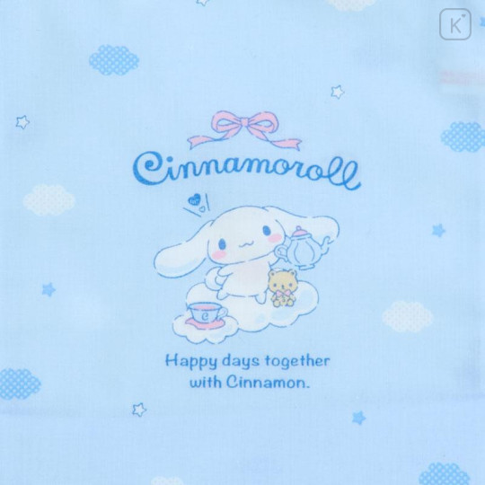 Japan Sanrio Original Gusseted Drawstring Bag (S) - Cinnamoroll - 6