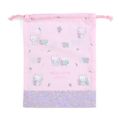 Japan Sanrio Original Drawstring Bag (M) - Hello Kitty