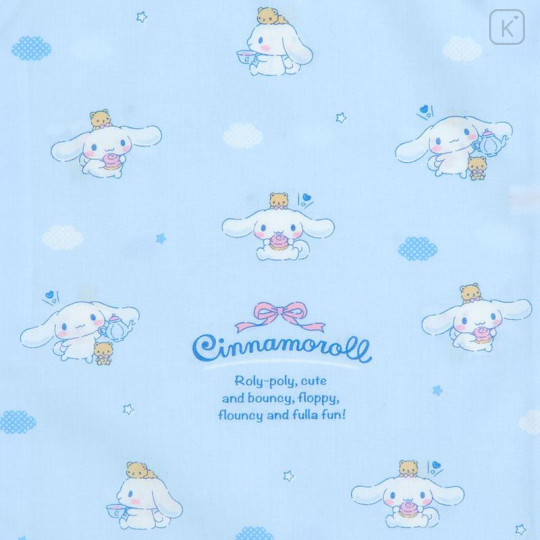 Japan Sanrio Original Drawstring Bag (M) - Cinnamoroll - 4