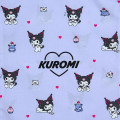 Japan Sanrio Original Drawstring Bag (M) - Kuromi - 4